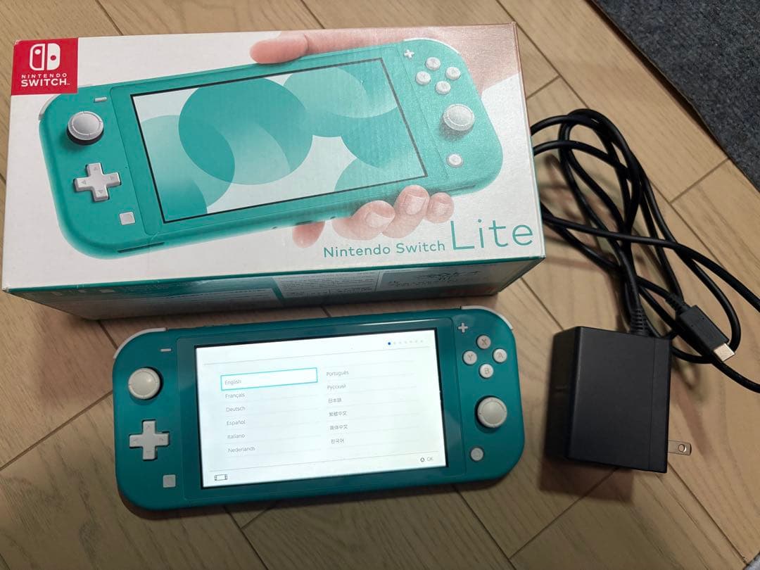【初期化済み】Nintendo Switch Lite ターコイズ 本体【美品】