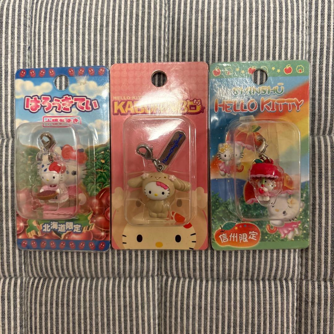 ご当地キティ　ファスナーマスコット　セット