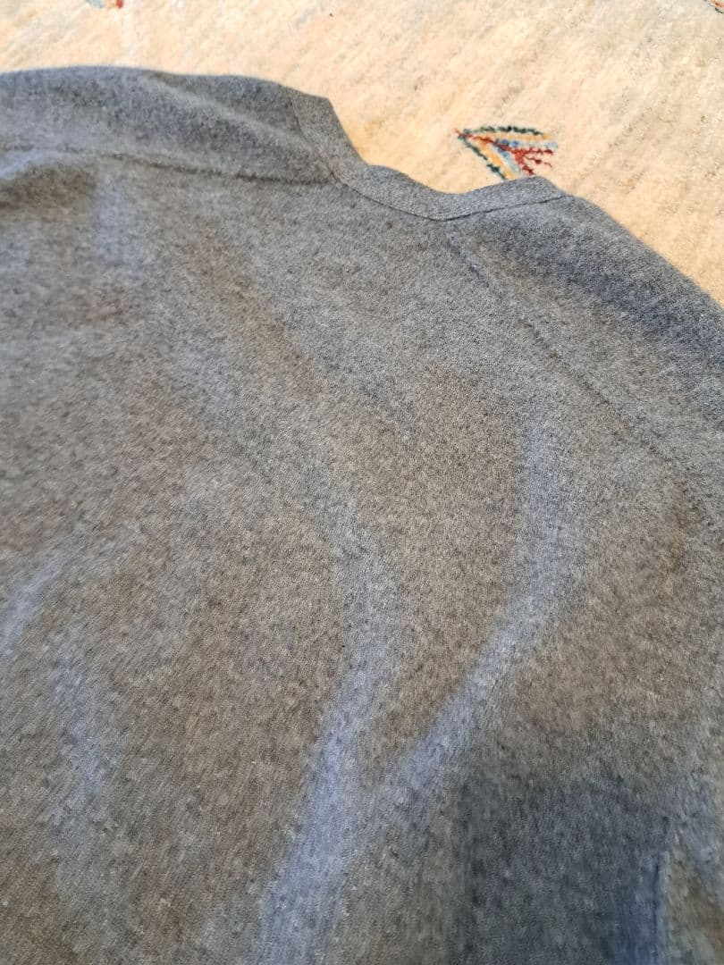 美品　BATONER　フリースウールカーディガン L　定価35000円