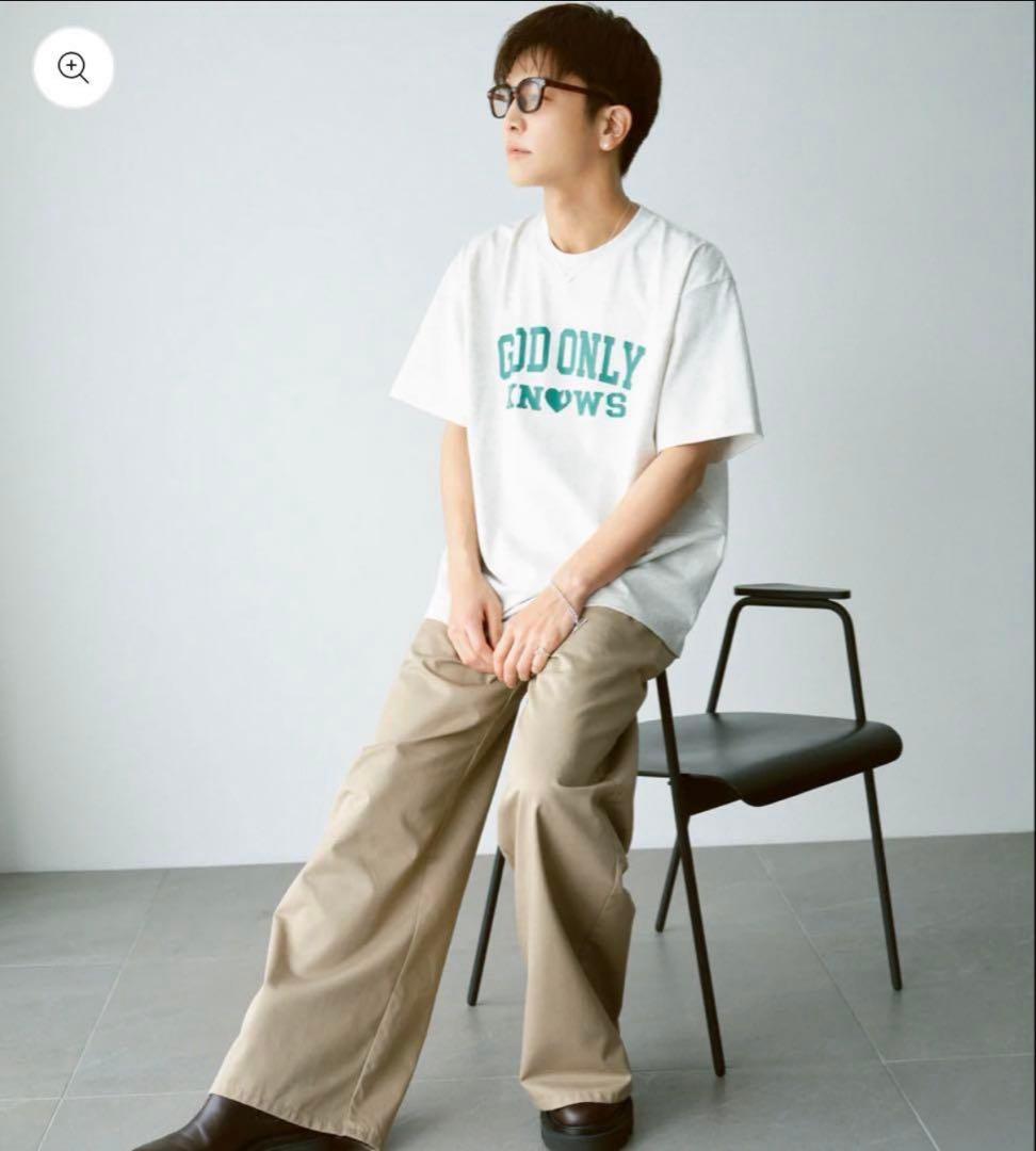 TS※GODONLYKNOWS CHINO PANTS Sサイズ