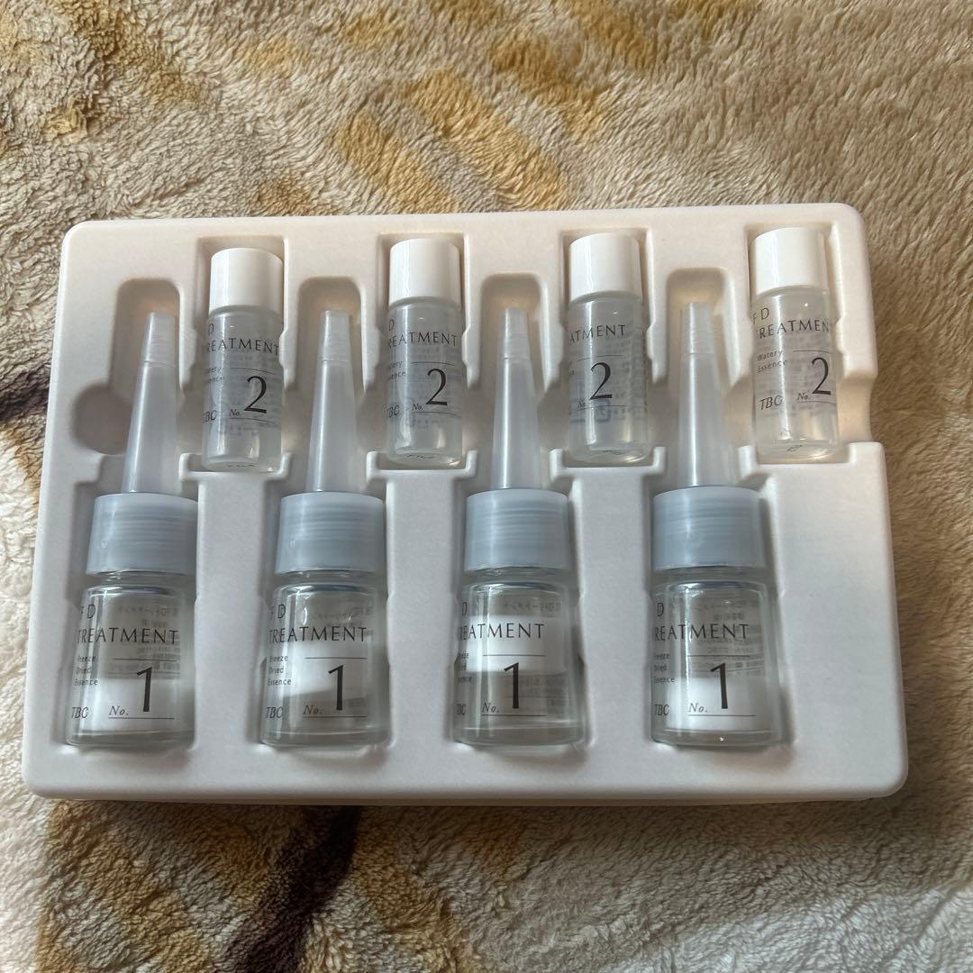 #TB C FD トリートメント ２剤型美容液　４本セット　 新品未使用