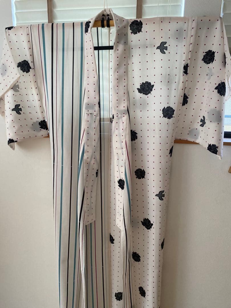 撫松庵　浴衣&帯セット　雑誌掲載　美品！