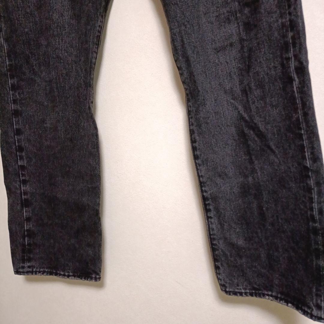 501　ブラックデニムパンツ　別注　セルビッチ　エディフィス