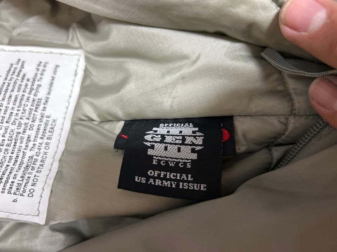 ecwcs gen3 level7 パンツ　プリマロフト　M