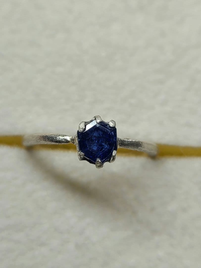 えむえす★スリランカ産ブルーサファイア★リングオーダー