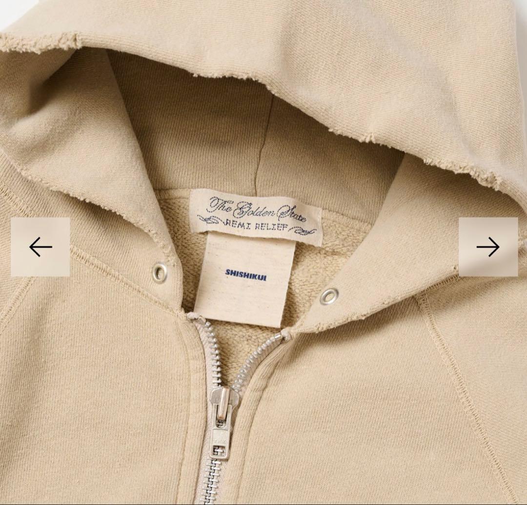 トップス THE SHISHIKUI ZIPAR / BEIGE