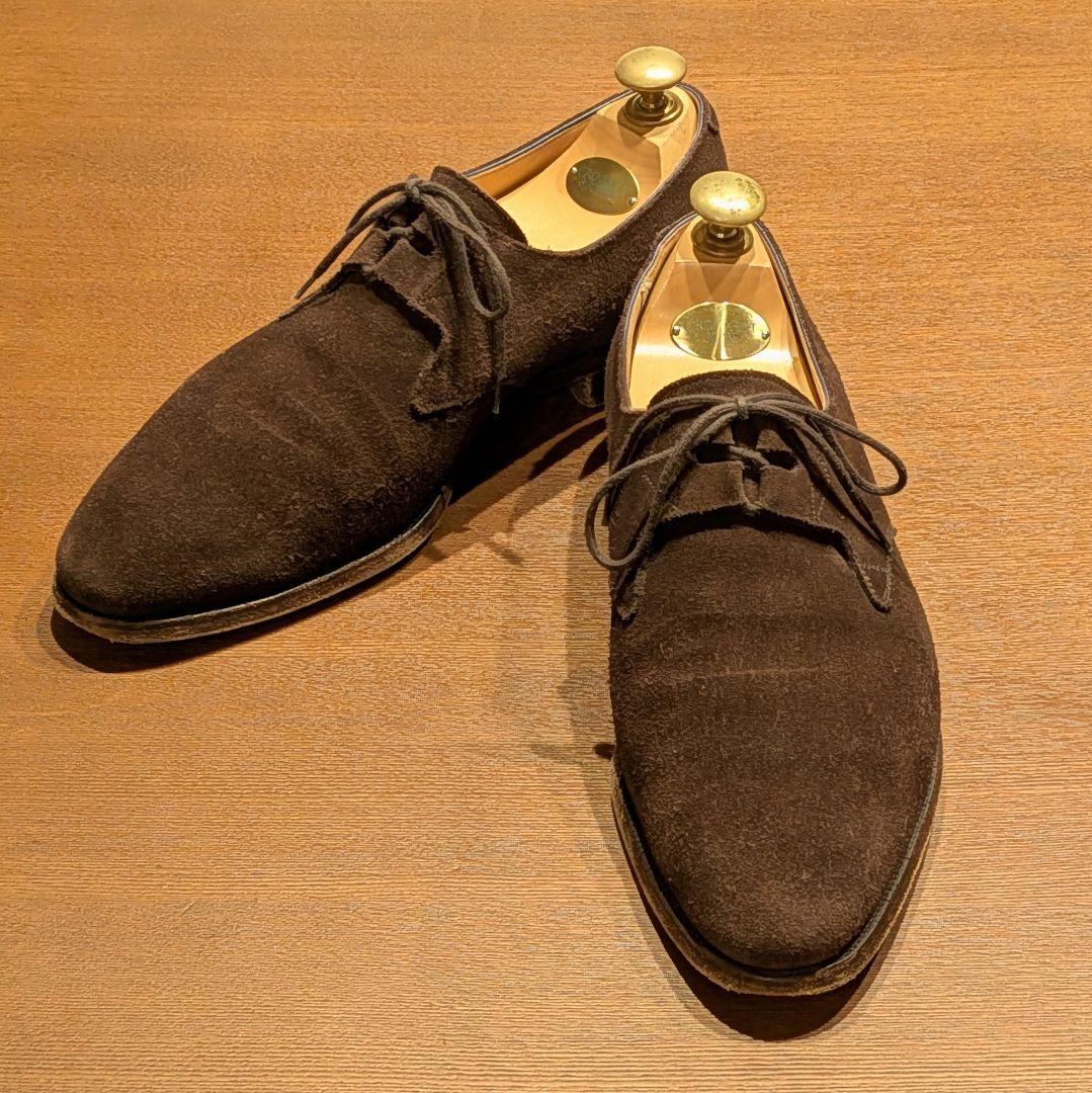 クロケット&ジョーンズ ポールスミス スエード 8E