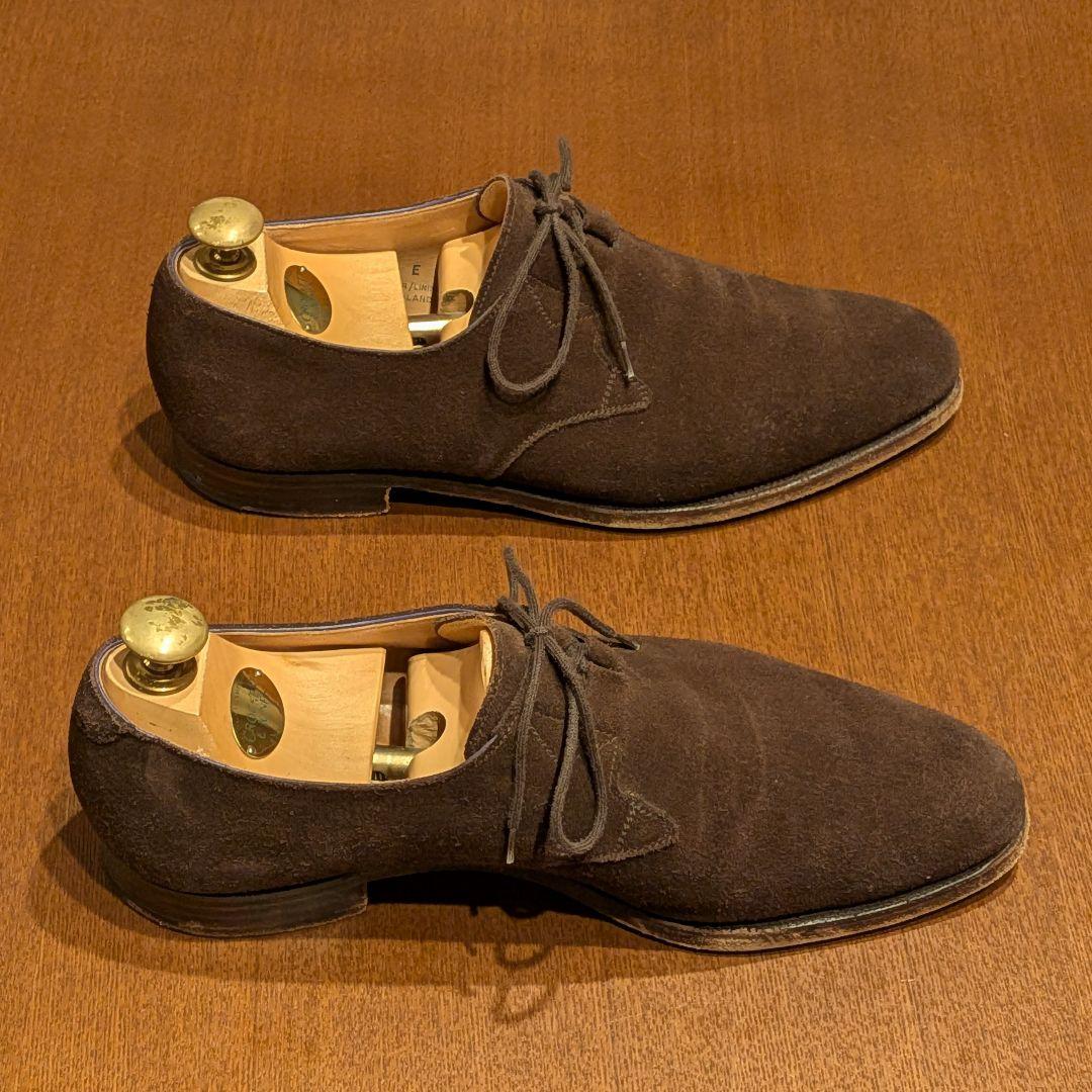 クロケット&ジョーンズ ポールスミス スエード 8E