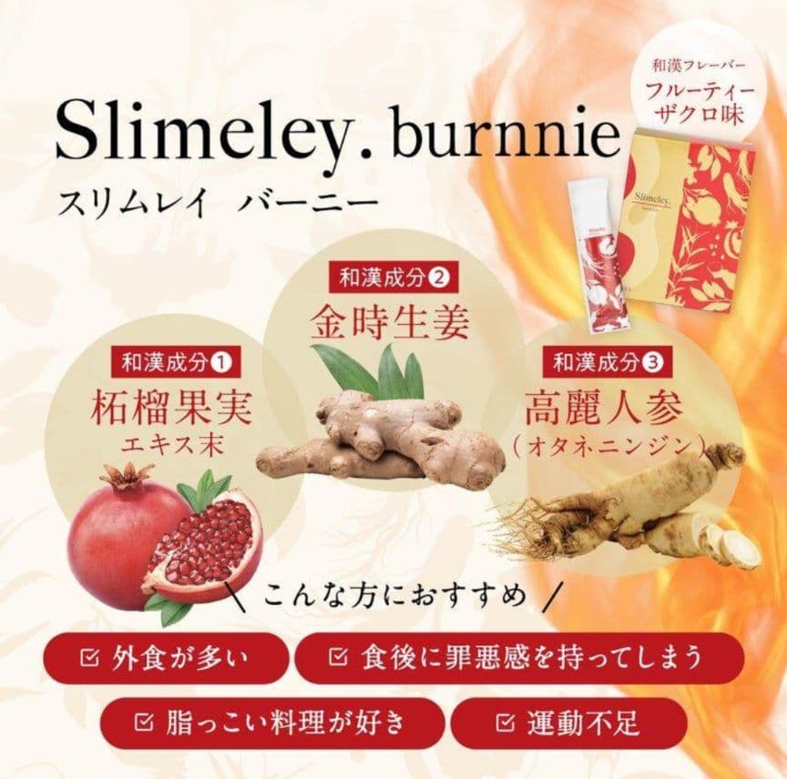 スリムレイ カッティー バーニー RHYTHM リズム slimeley 6箱