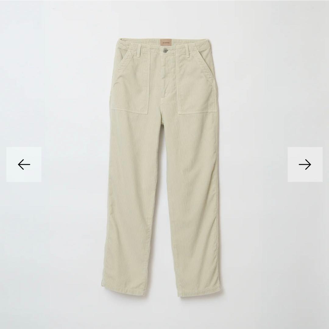 パンツ SHISHIKUI CORDUROY BAKER / CREAM 36