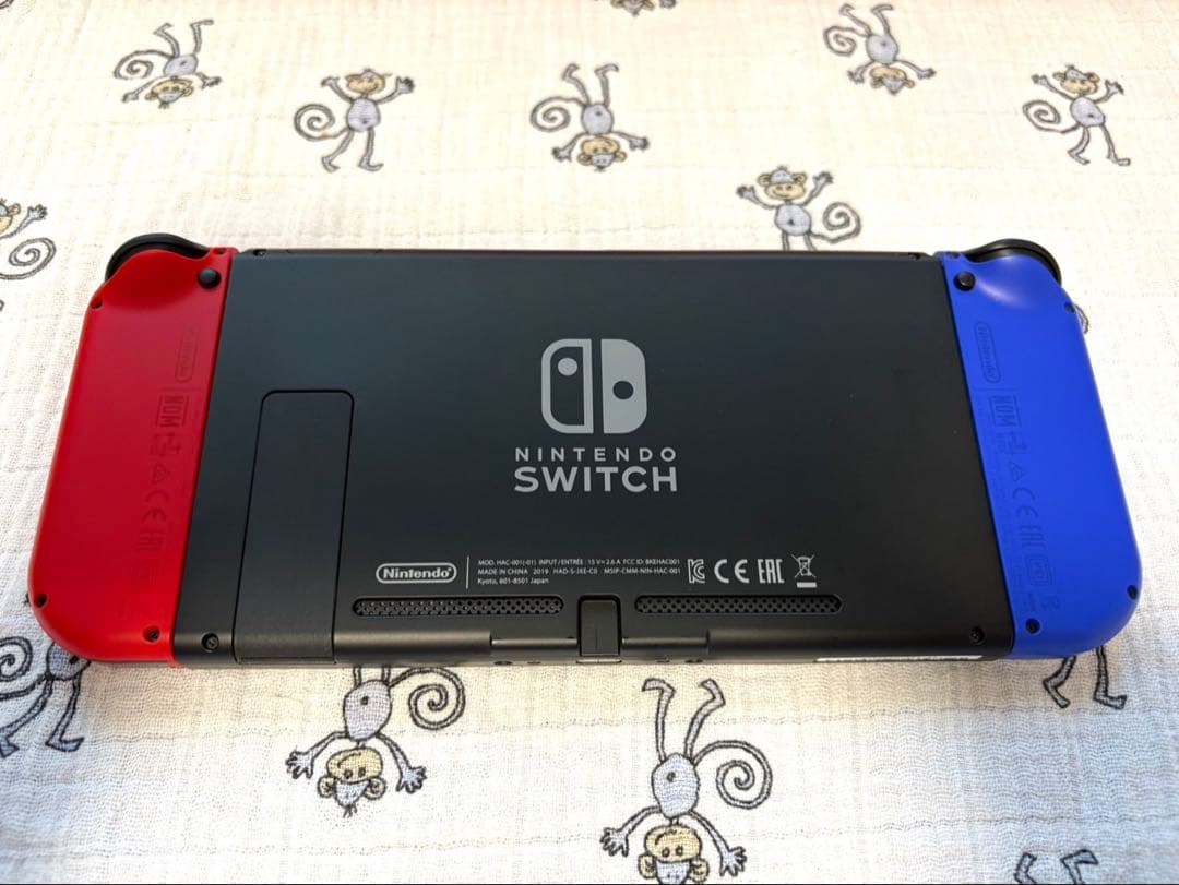 ニンテンドースイッチ 本体 ブルー/レッド microSDカード付