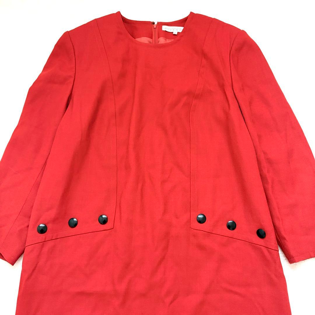 【大きいサイズ】GIVENCHY ジバンシー　ヴィンテージ　ワンピース　ウール