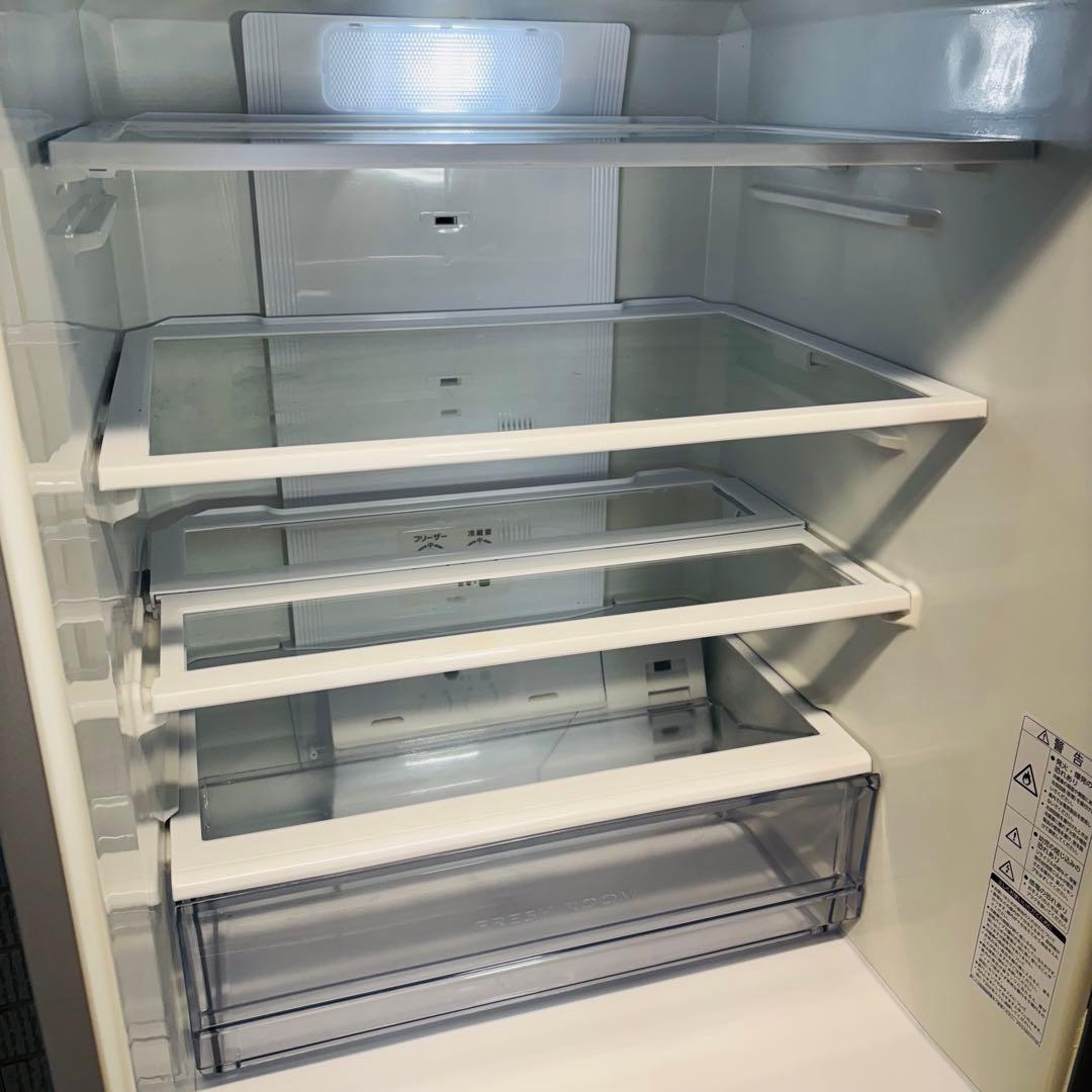 22年製 355L 冷蔵庫 大容量 人気モデル AQUA【地域限定配送無料】