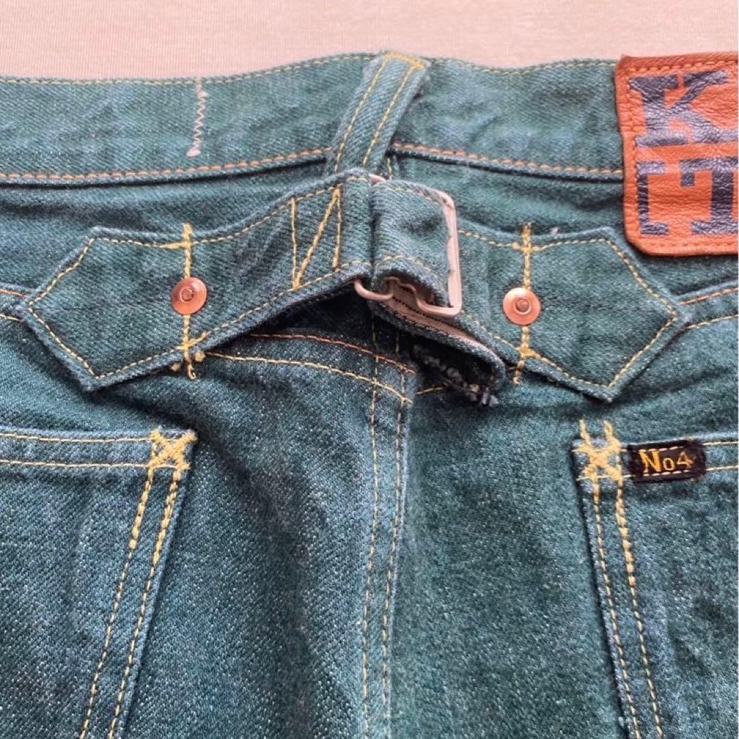 希少　KAPITAL キャピタル　NO.4 草木染め デニム　ジーンズ