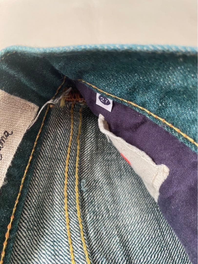 希少　KAPITAL キャピタル　NO.4 草木染め デニム　ジーンズ