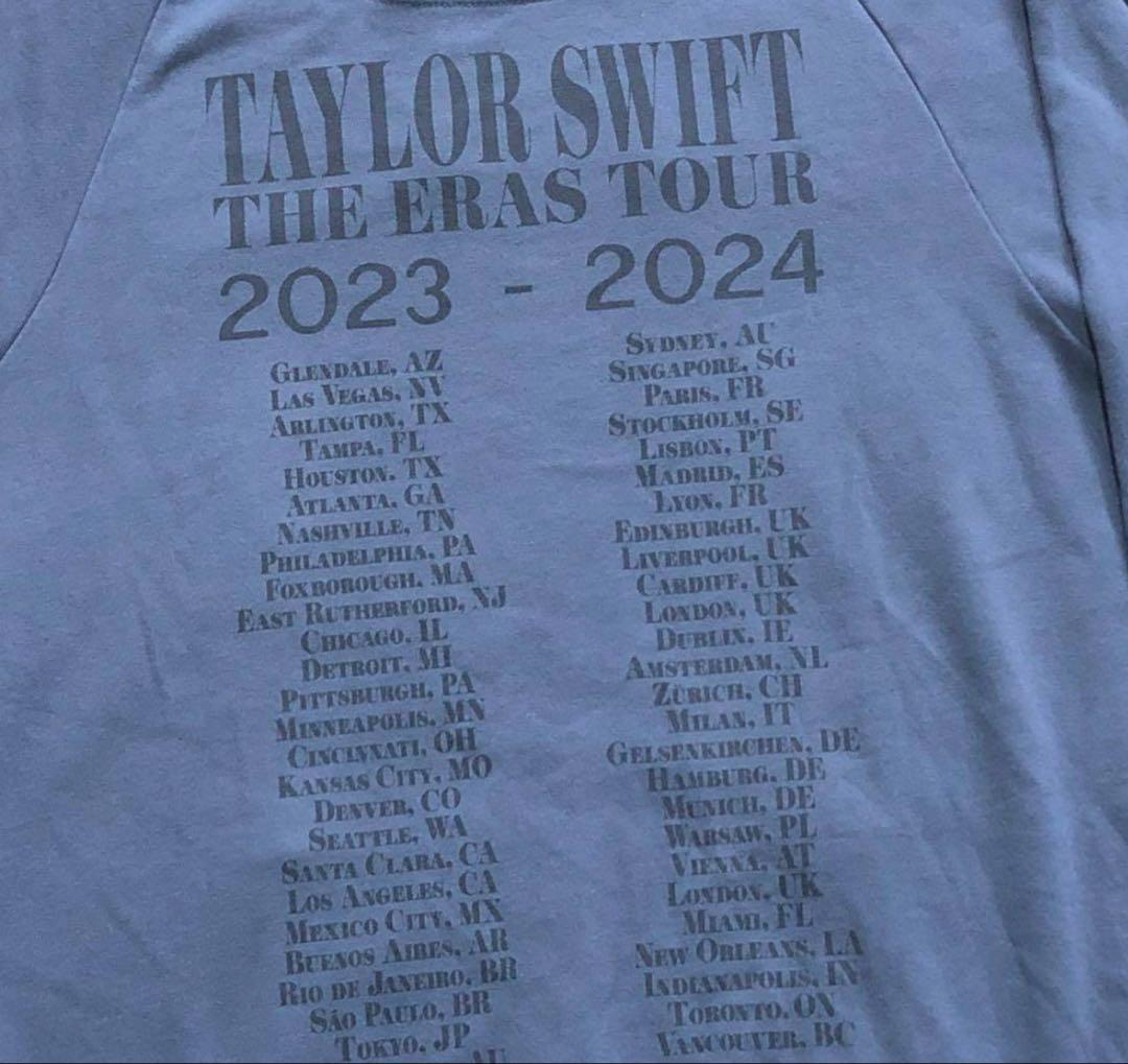 新品未使用Taylor Swift The Eras Tour ブルーフーディー