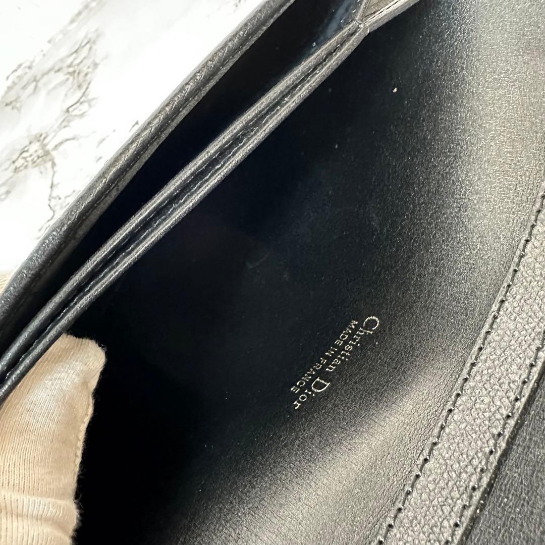 希少✨オールドディオール ショルダー ハンドバッグ トロッター ブラック