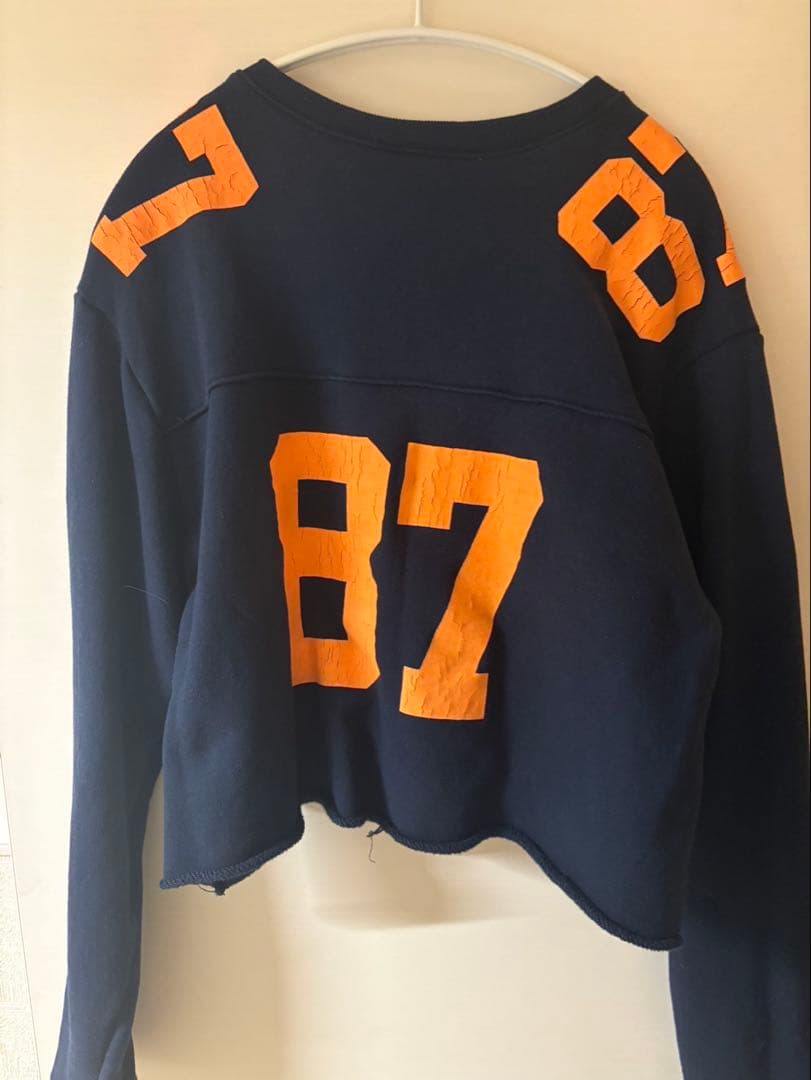 SEA 人気色!ネイビー フットボールプルオーバー完売品！