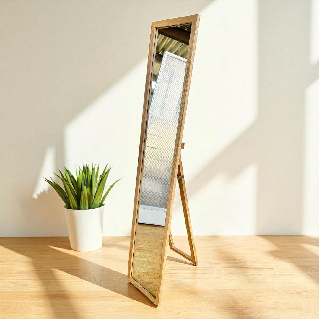 AABOY様　姿見 木製フレーム 北欧 韓国インテリア 高147 a