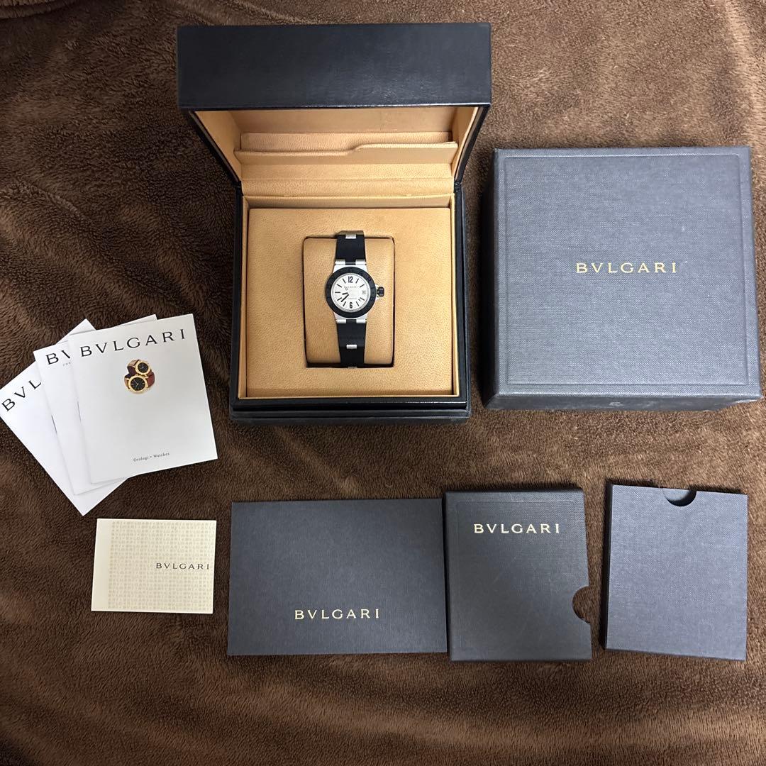 【美品•付属品完備】BVLGARI 腕時計 AL29TA 保証書2枚目掲載