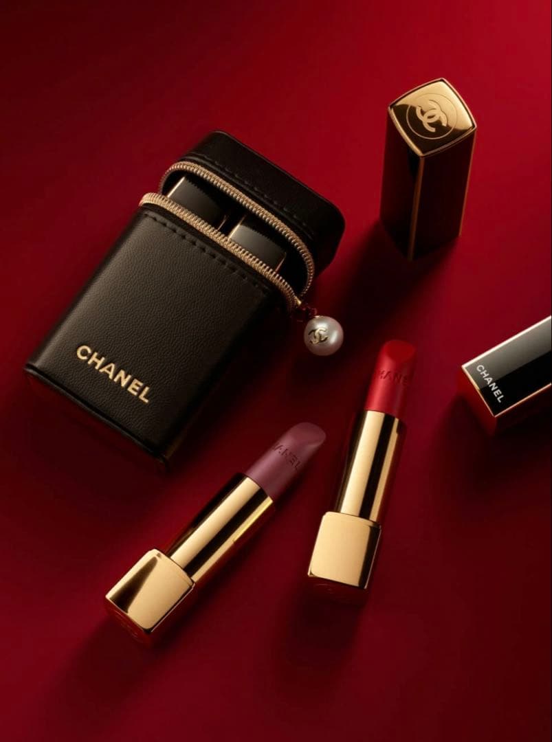 CHANEL ROUGE ALLURE VELVET シャネル リップケース付