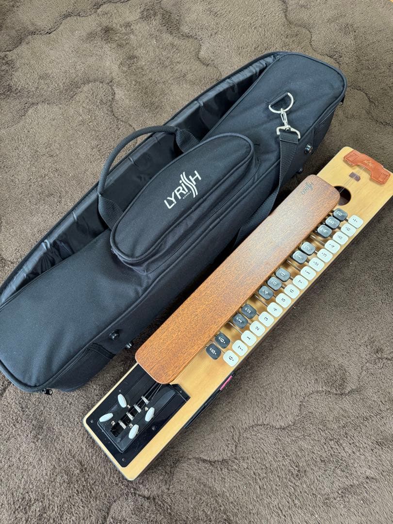 LYRISH 4弦 6キー 琴 キャリングケース付き