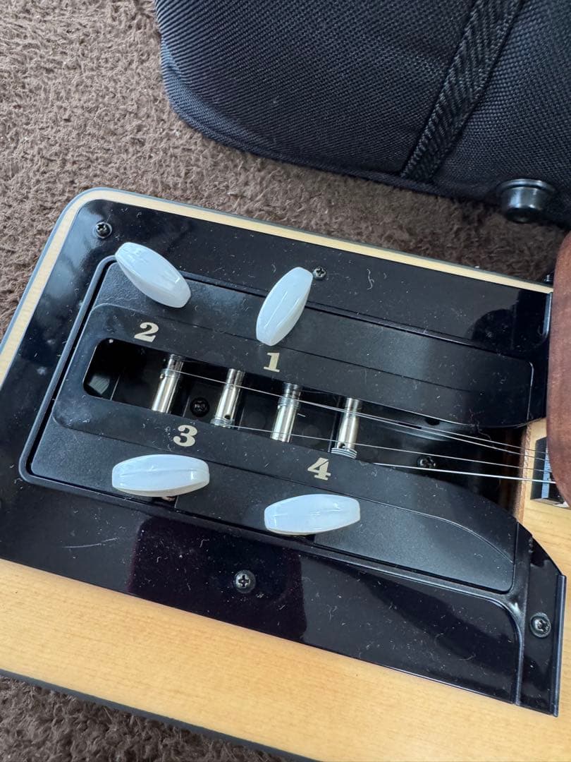 LYRISH 4弦 6キー 琴 キャリングケース付き