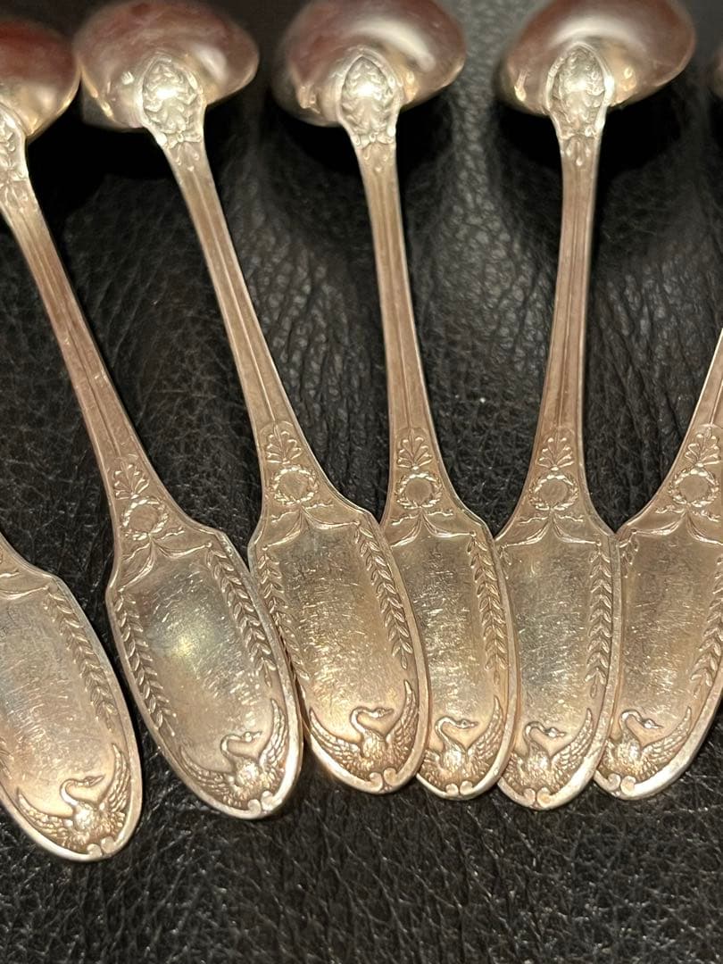 ピュイフォルカ　純銀製　スターリングシルバー　950製　スプーン　セット