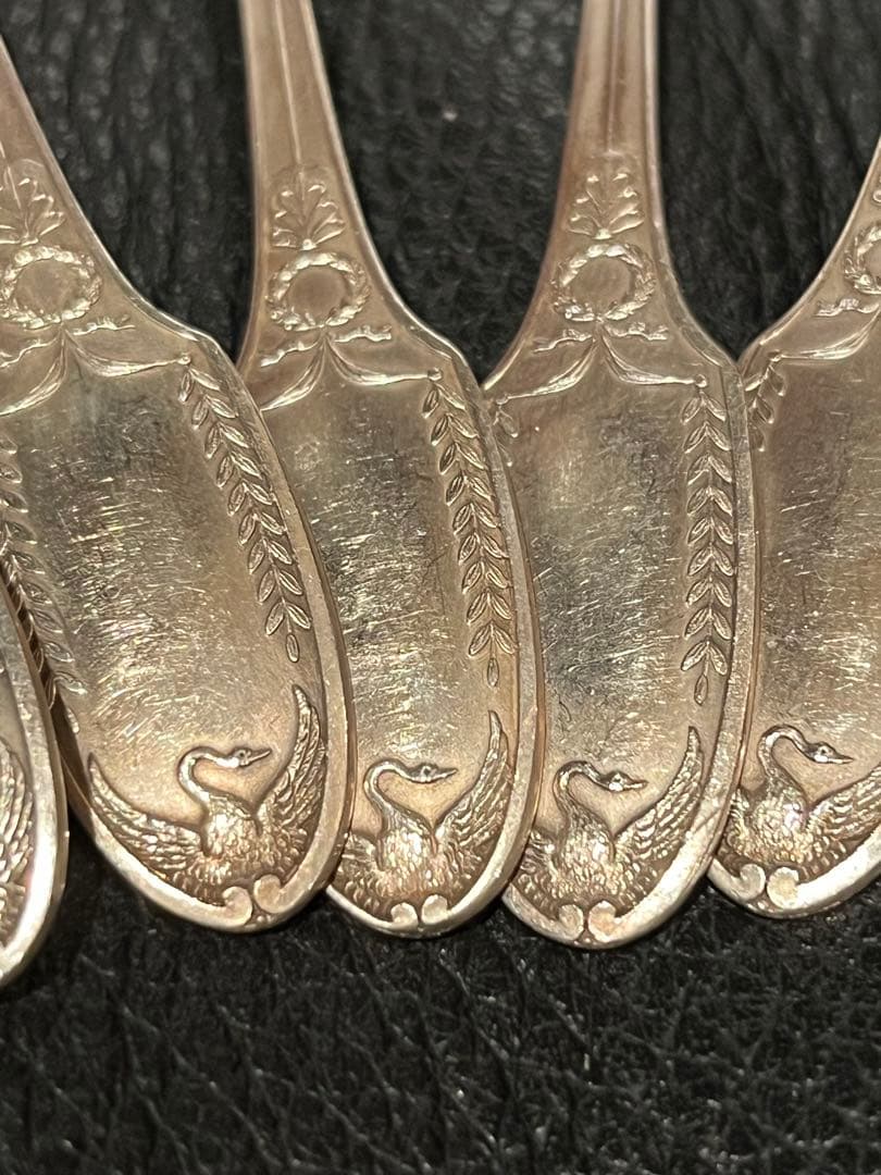 ピュイフォルカ　純銀製　スターリングシルバー　950製　スプーン　セット