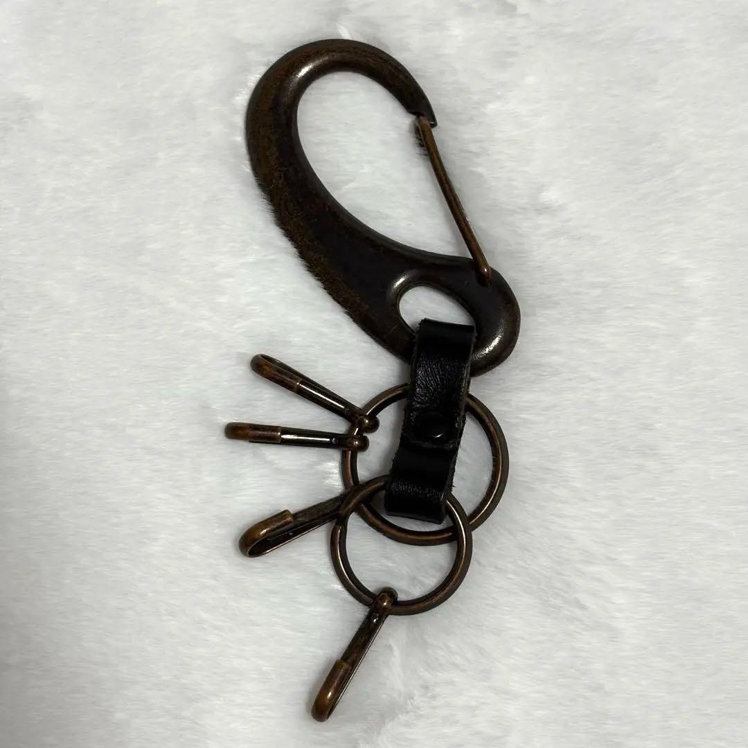 Yohji Yamamoto POUR HOMME カラビナキーリング BLK