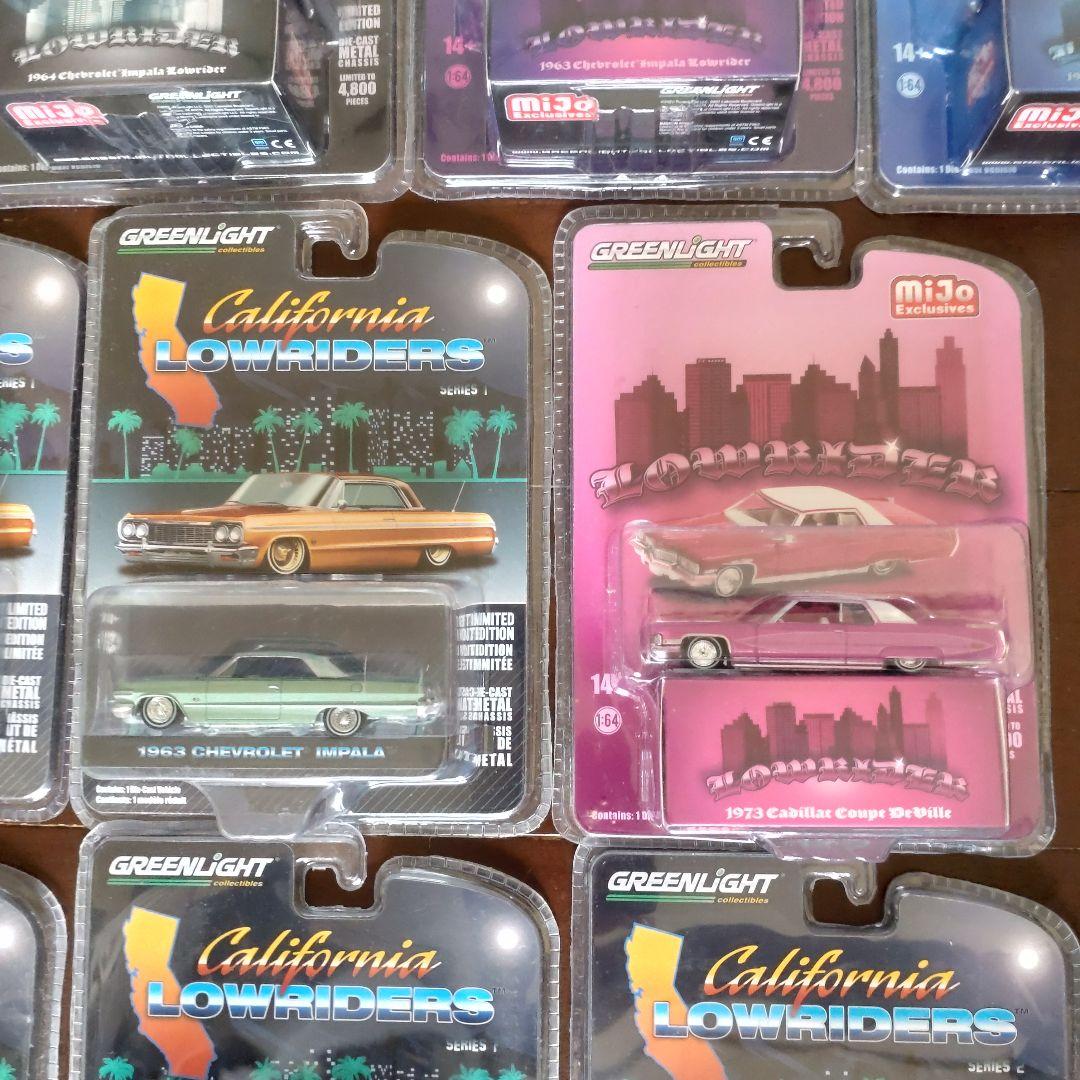 GREENLIGHT California Lowriders 10台セット