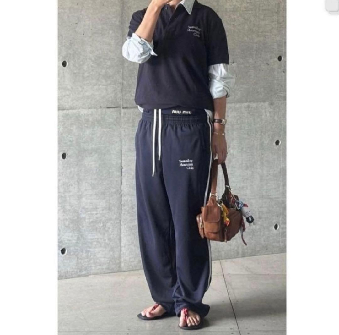 美品　SEA トラックジャージトラウザーズ　パンツ