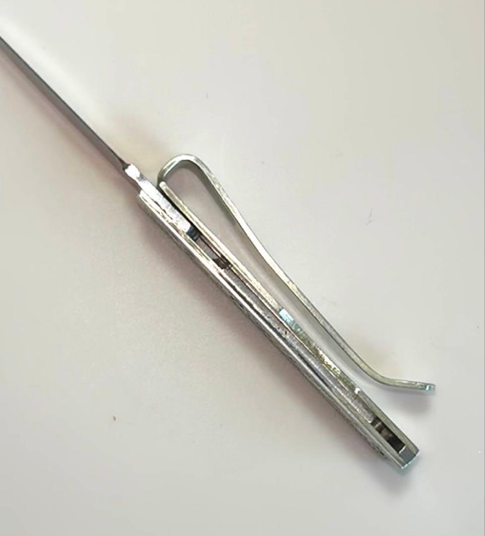 希少　ヴィンテージ　スターリングシルバー エングレーブ ネクタイピン