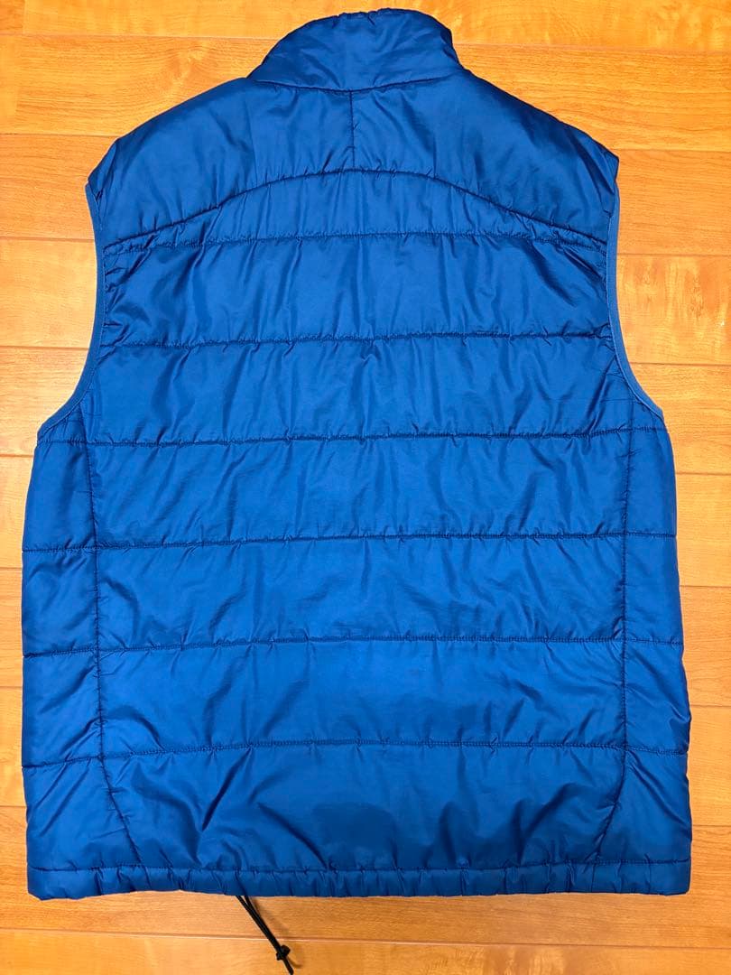 patagonia ダウンベスト L 青