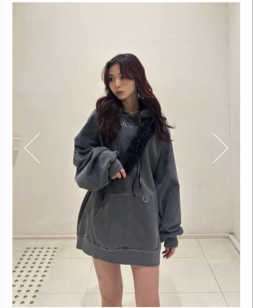 12/21で出品取下げSLY EYELET SW HOODIE