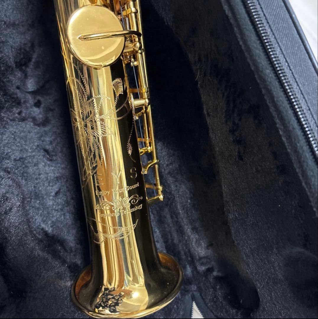 ソプラノサックス 本体 ソフトケース付き