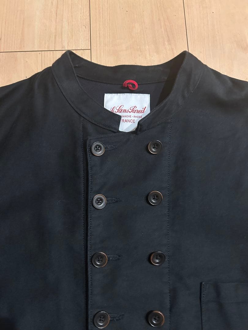 ルサンパレイユ 2nd ブラック モールスキンジャケット