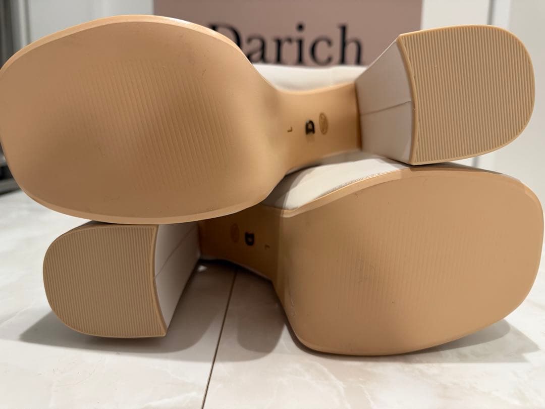 【新品未使用】 Darich ウルトラストレッチレザーロングブーツ L