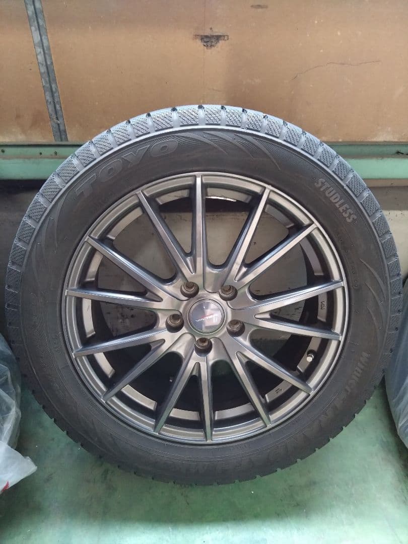 VELVA SPORT スタッドレスホイールセット 7J +55 PCD114