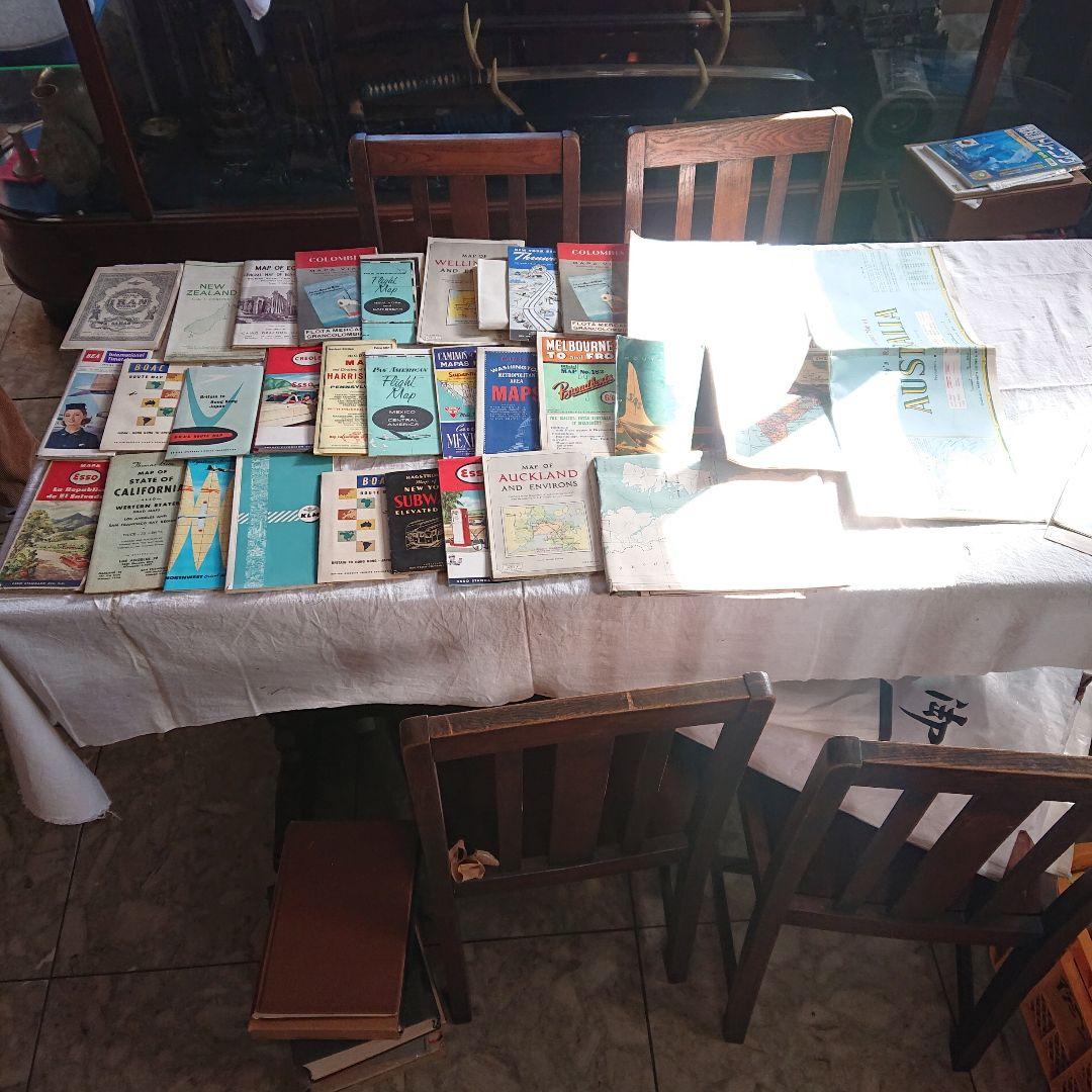 1950年頃 海外　外国 いろいろ ヴィンテージ旅行ガイド 地図 コレクション