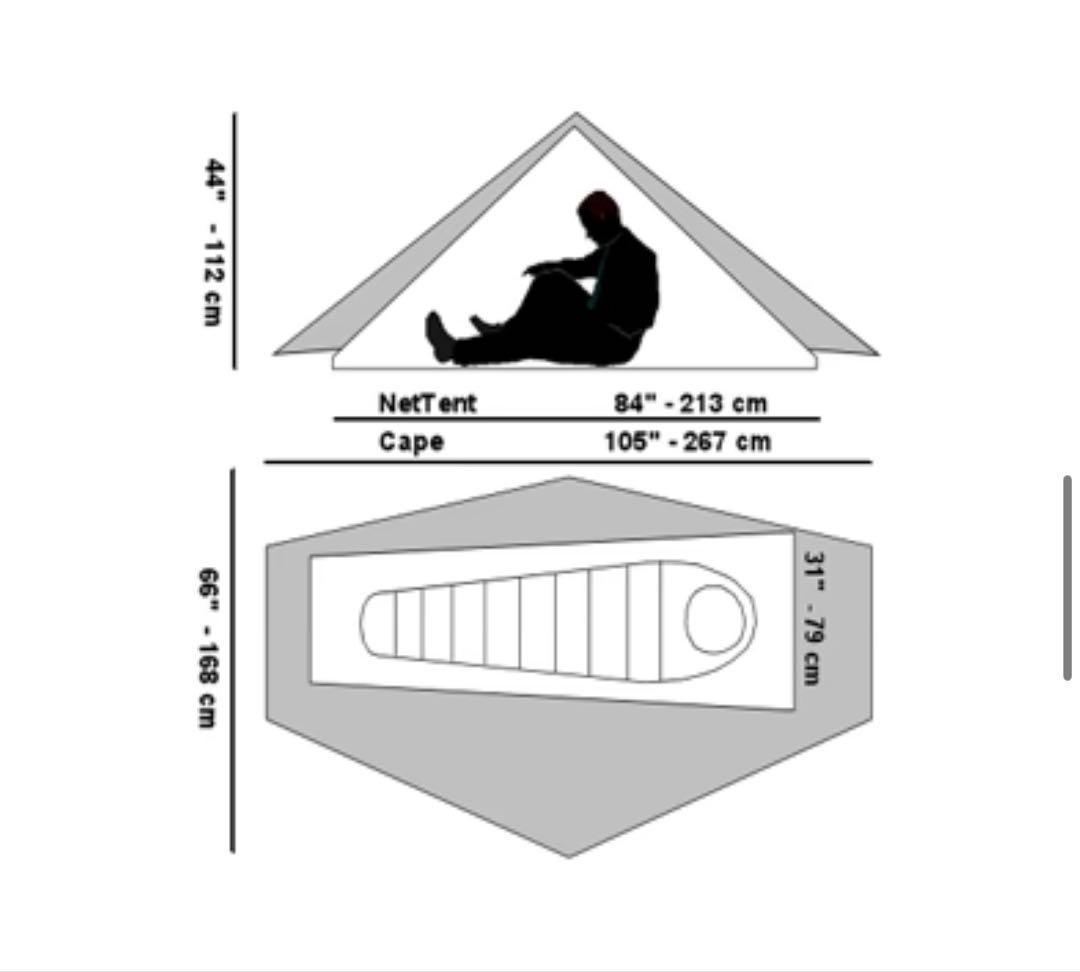 Gatewood Cape ＆ Serenity Net Tent