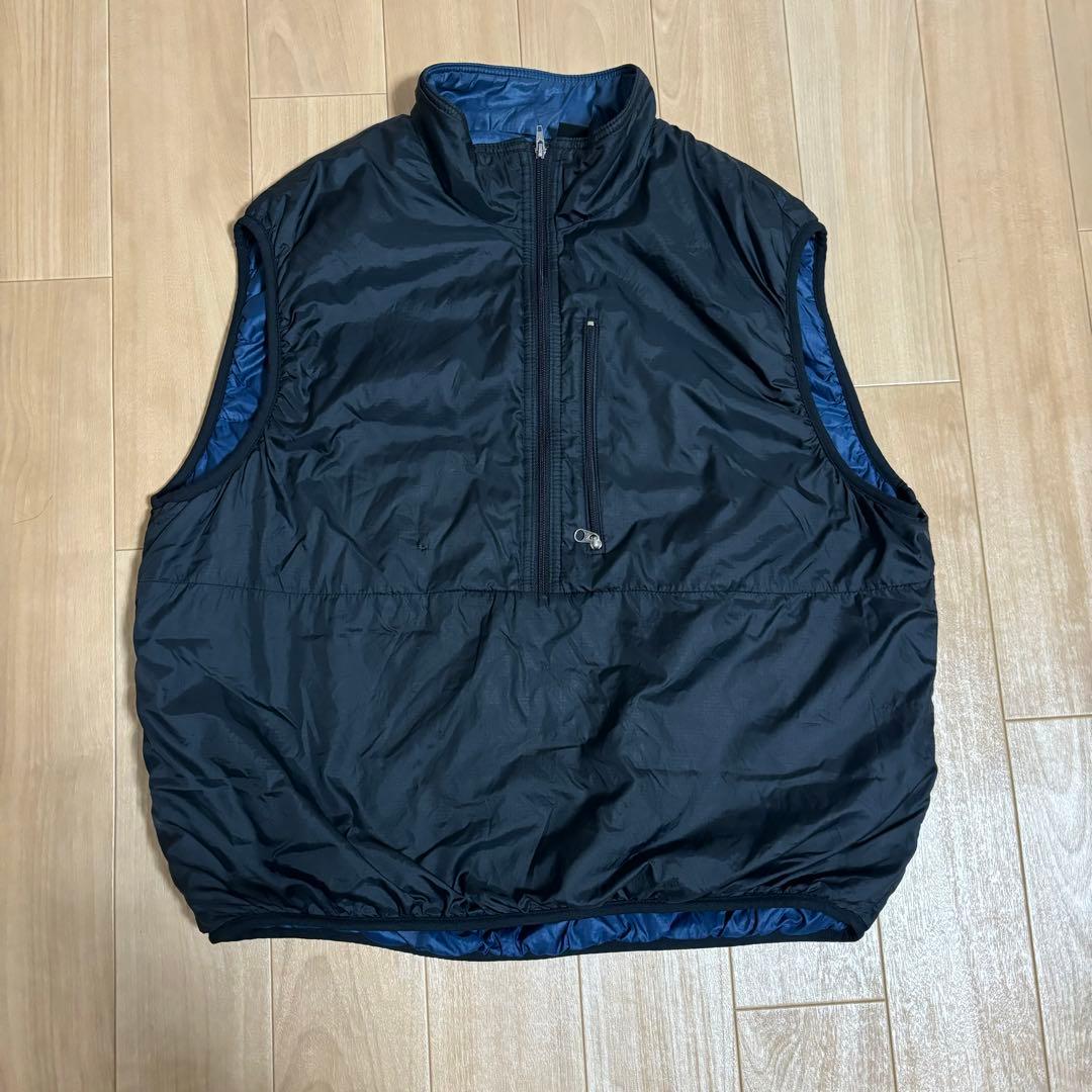 96's patagonia usa製 puff ball vest black