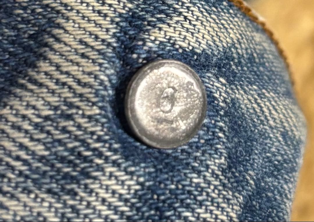 【超希少】Levi's 501 66後期 ハチマル最初期 刻印6 脇割り W35