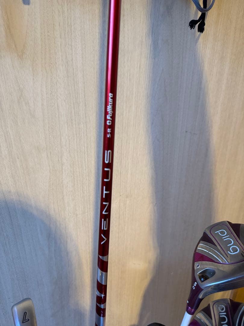 PING Gle2 ゴルフクラブセット 赤 ventus