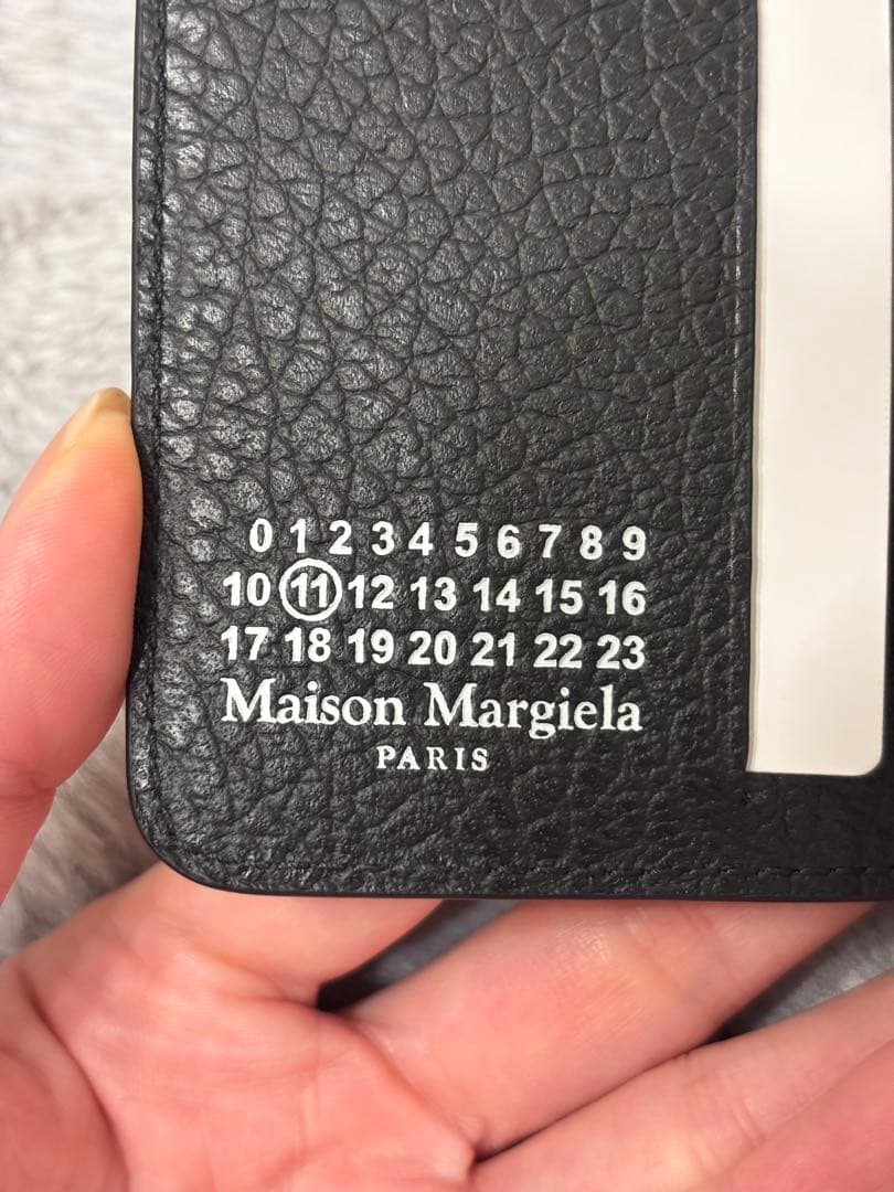 Maison Margiela ブラック キーケース SA3UA0001 メンズ