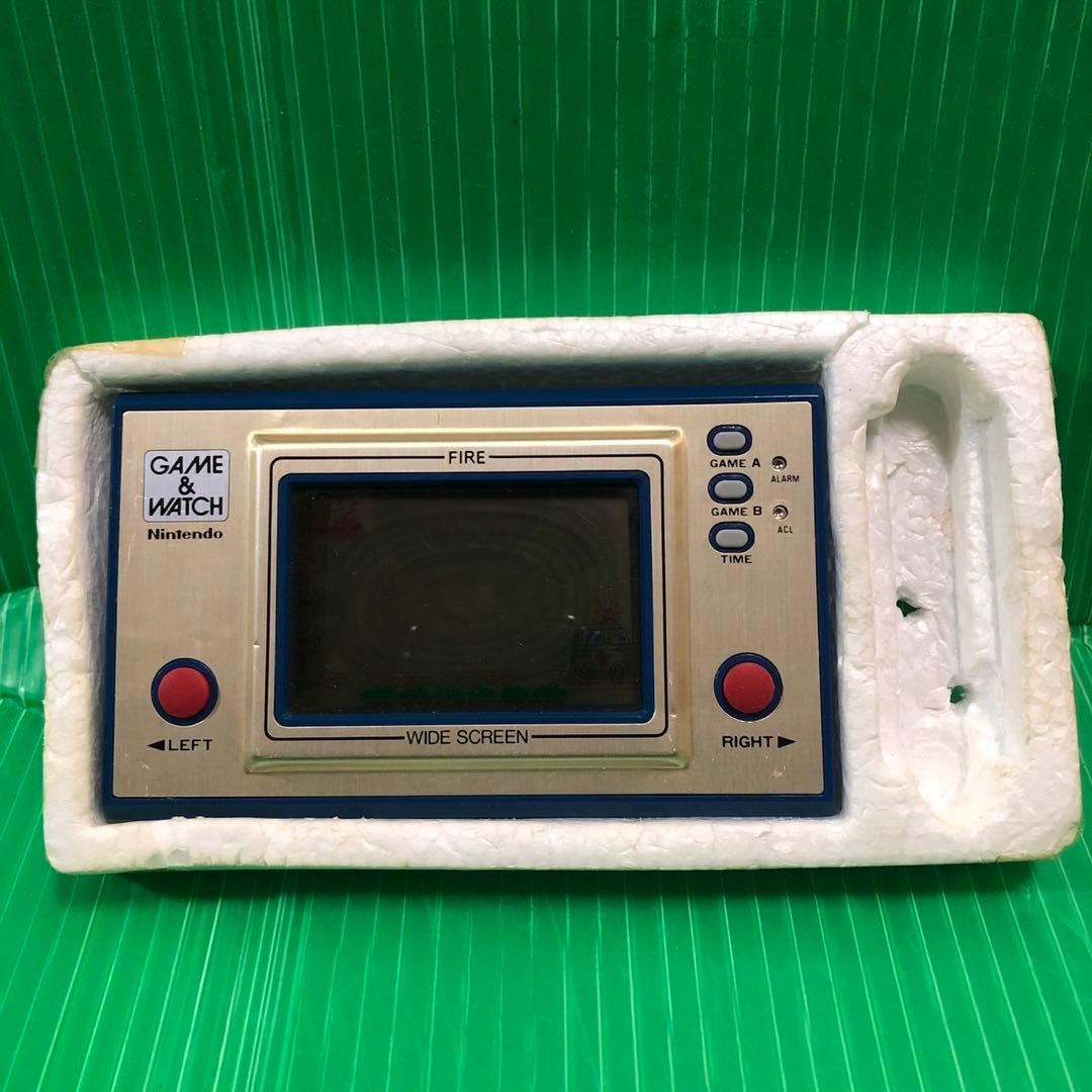 ゲーム&ウォッチ ファイア 箱•説明書付き Nintendo 任天堂