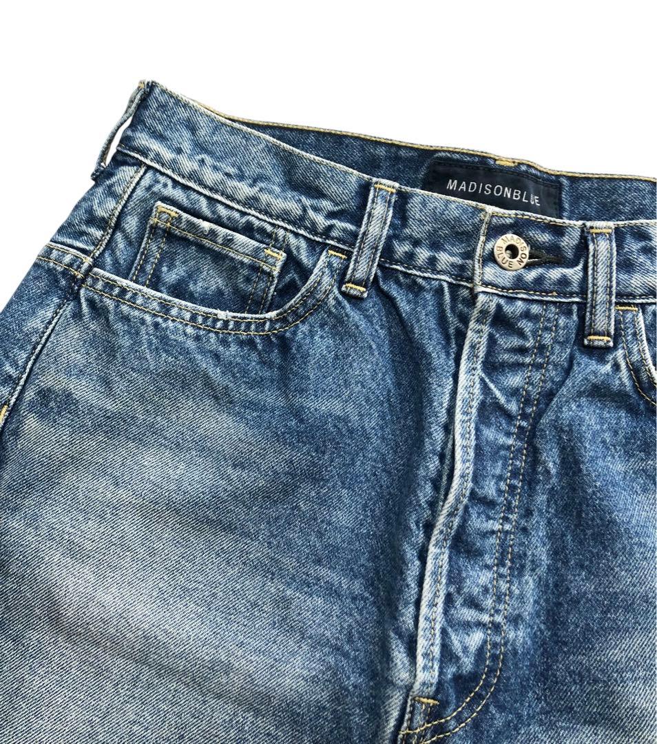 ✨美品✨マディソンブルー✨SAROUEL CULOTTES DENIM✨1サイズ