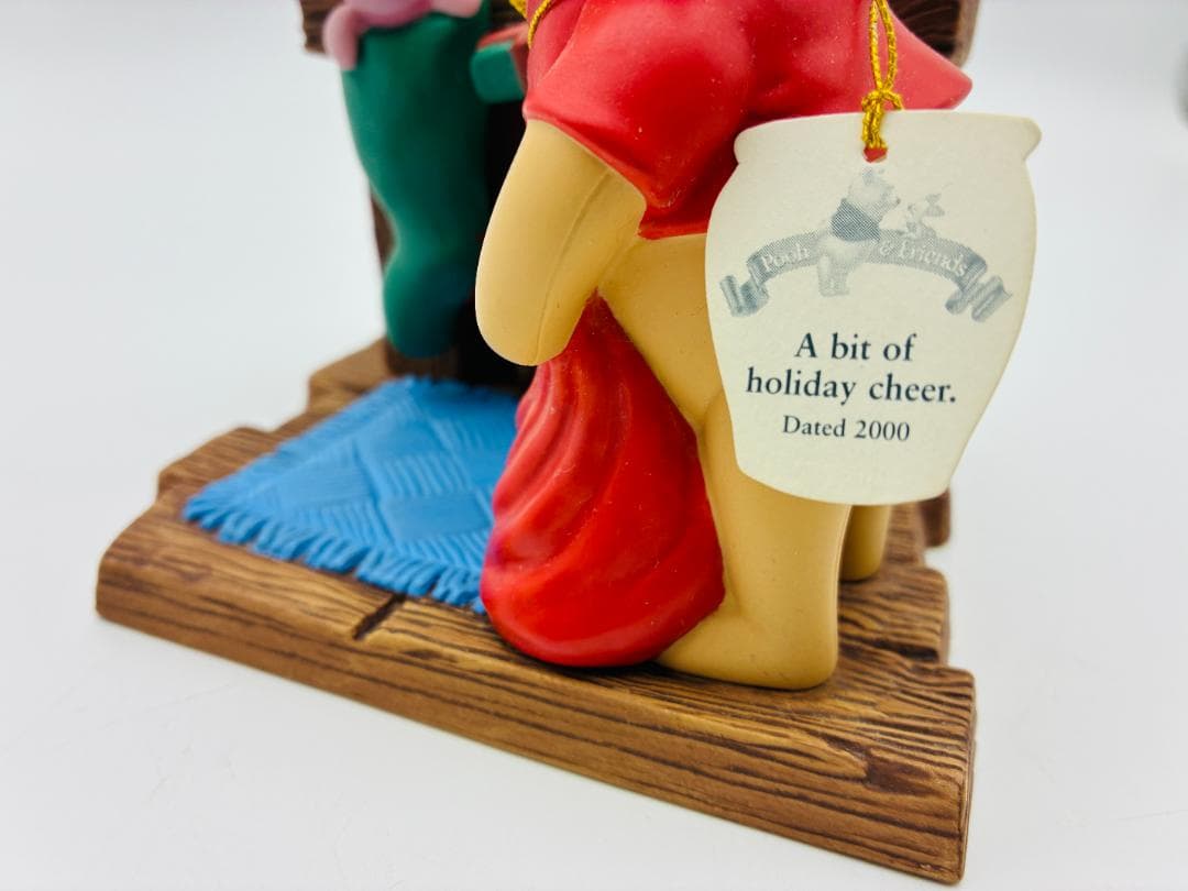 B536-072 プーさん 陶器 フィギア Pooh&Frends Disney