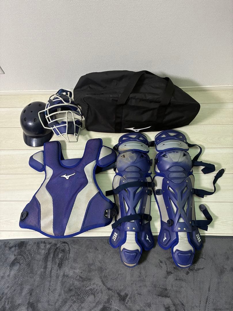 ミズノプロ キャッチャー防具 セット 軟式