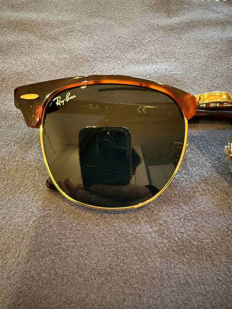 【試着のみ】Ray-Ban レイバン　クラブマスター　RB3016 W0366